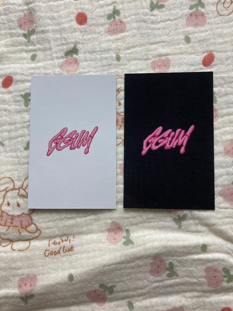 TXT ヨンジュン 事前収録 GGUM 2枚 サノク トレカ