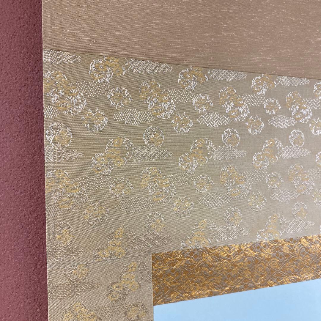 美品 掛け軸 八代玲華作 清蓮図 共箱 仏画 法要 年中掛け