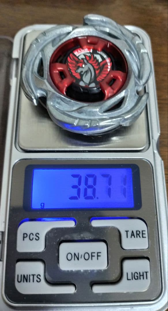 高重量ブレード 38.71ｇ エアロペガサス3-70A レッド 新品未使用品