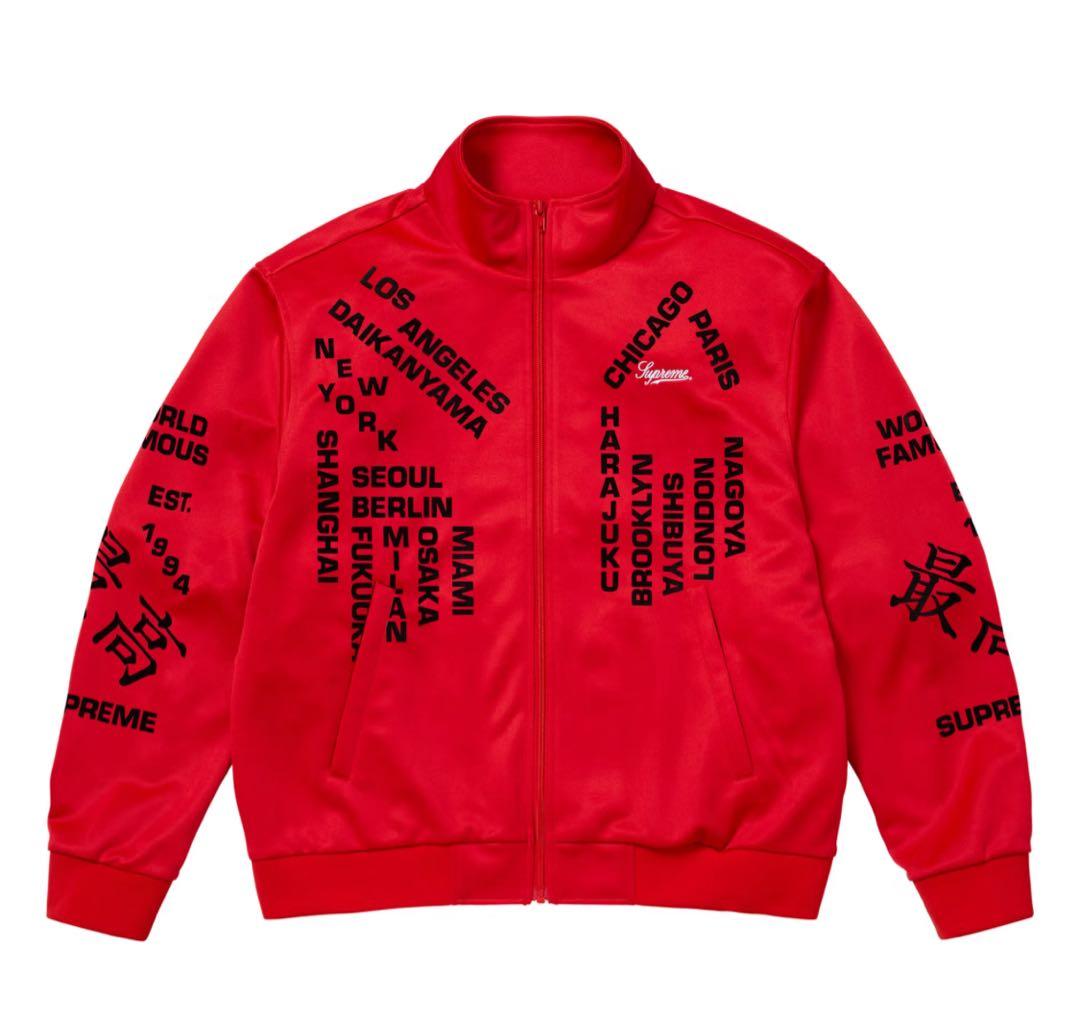 スケートボード Supreme Worldwide Tricot Track Jacket