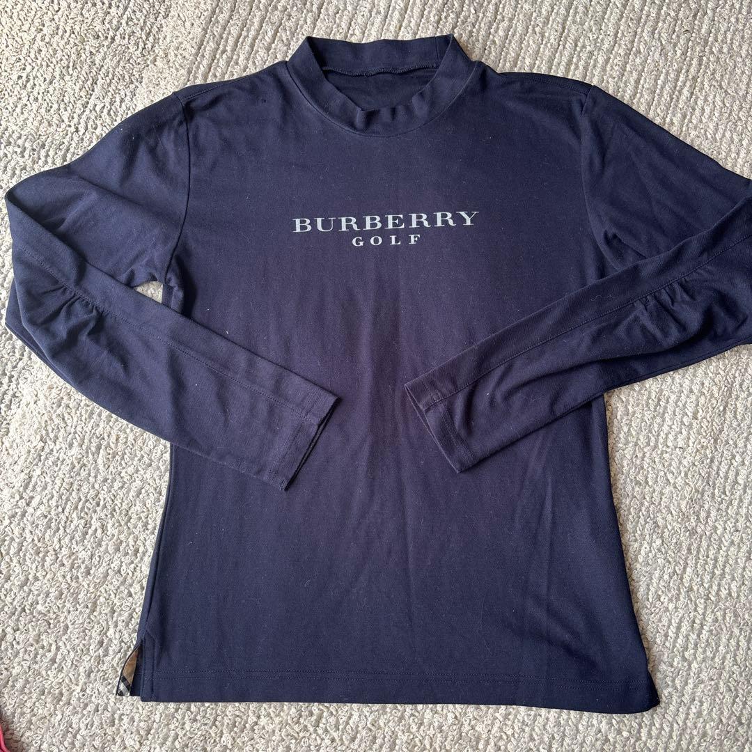 ナンジャモンジャ バーバリーゴルフウエアセットとブルーのブラウス2点セット