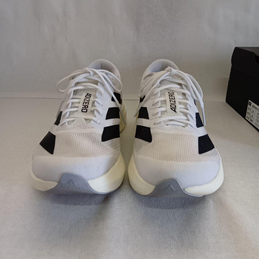 アディゼロ　EVO SL 27.5cm　箱付　adidas ADIZERO