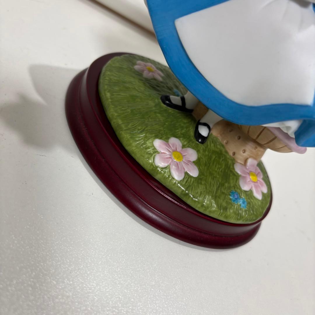 希少■ディズニー 加藤工芸 イヤーフィギュアリン2009 不思議の国のアリス