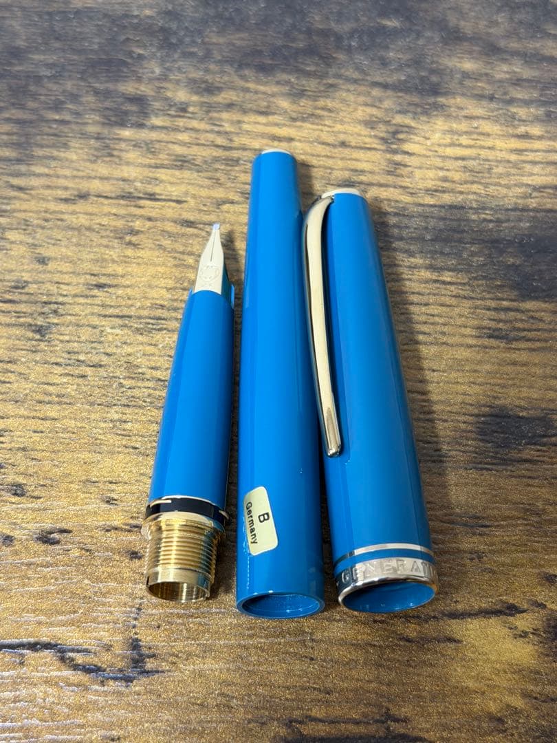新品未使用　ターコイズ　ジェネレーション　モンブラン　万年筆　14金　B