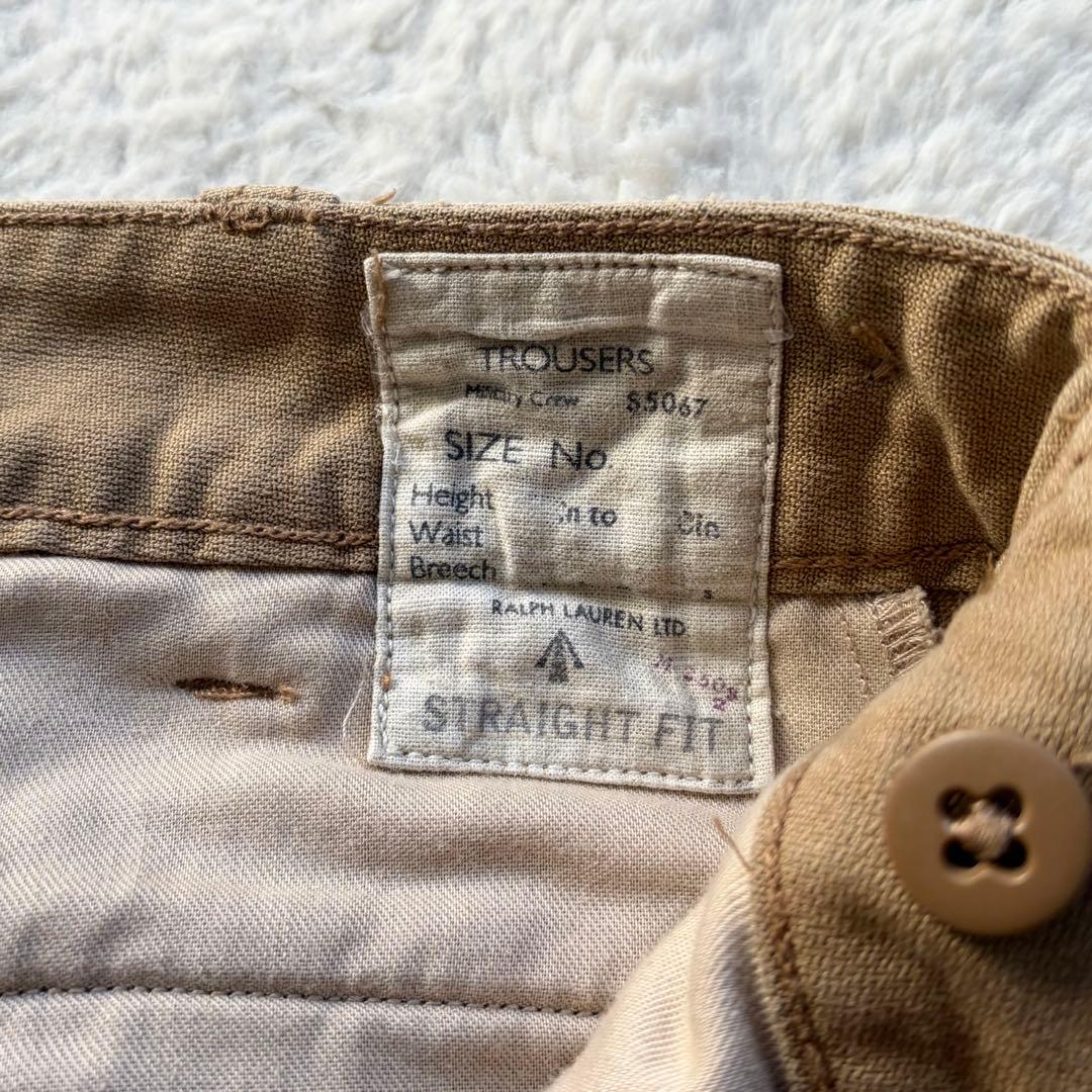 【美品】ポロラルフローレン カーゴパンツ SURPLUS パッチ ベージュ 現行