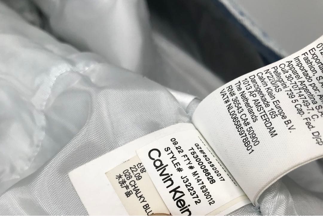 カルバンクラインジーンズ　デニムジャケット　S