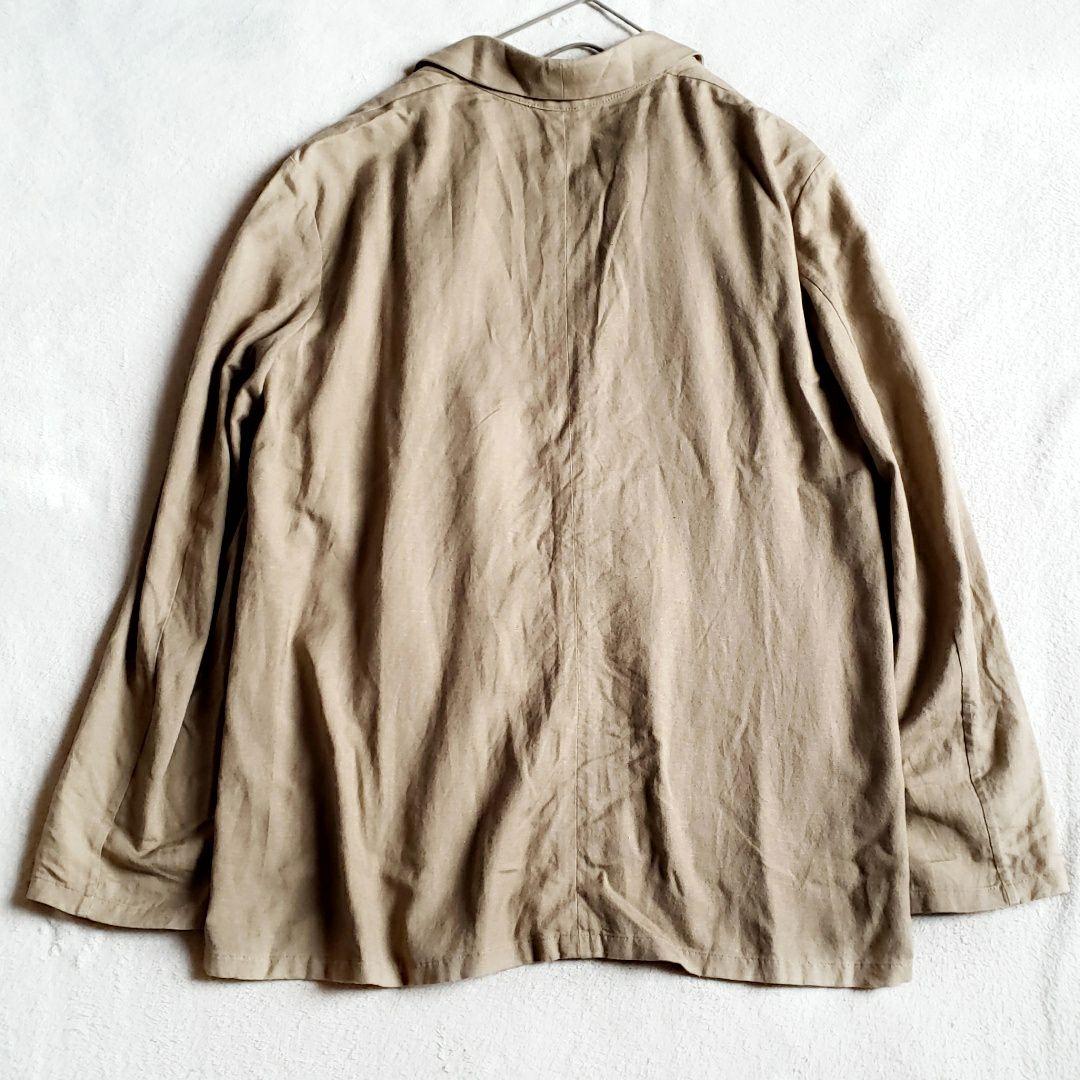 MUSE　ドゥーズィエムクラス　Glowlino URBANジャケット　リネン混