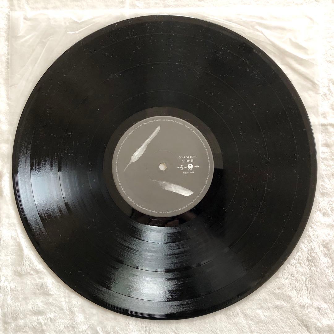 美盤LPステッカー付RAVENレイヴン限り無く赤に近い黒ROSSOロッソ照井利幸