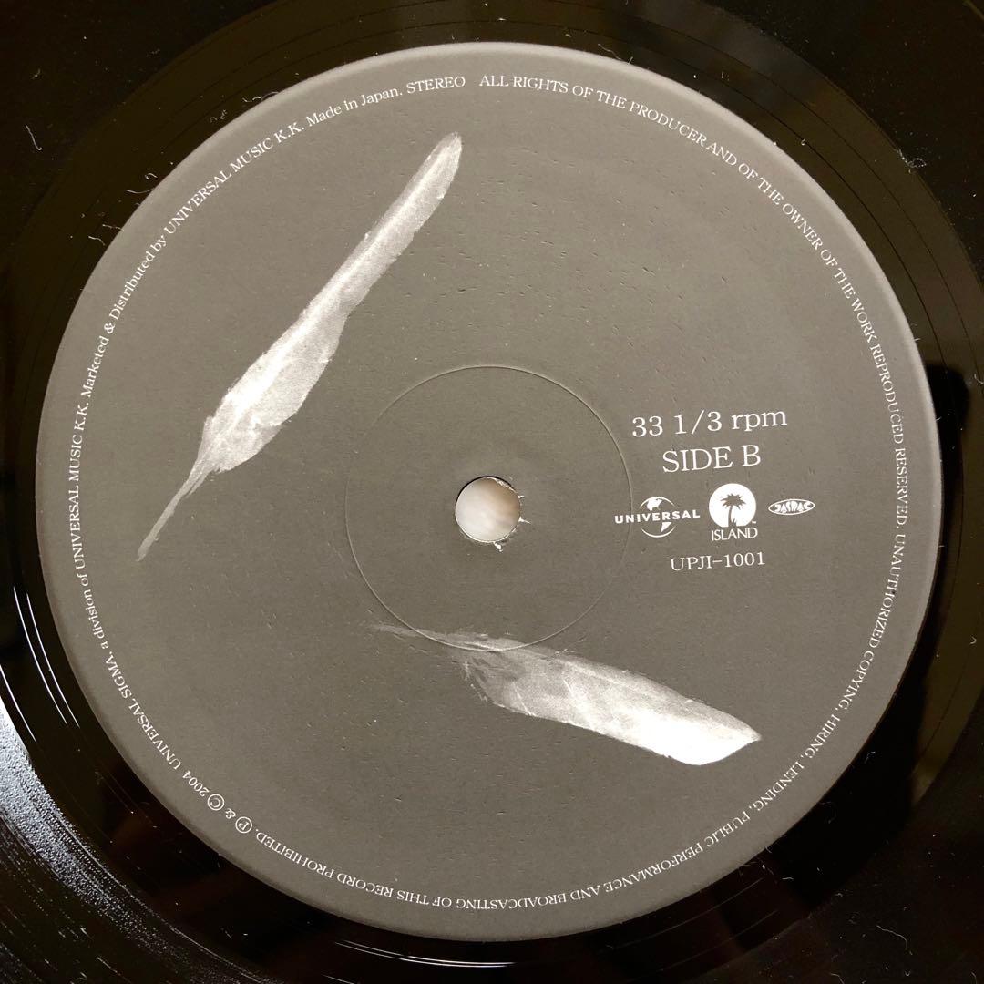 美盤LPステッカー付RAVENレイヴン限り無く赤に近い黒ROSSOロッソ照井利幸