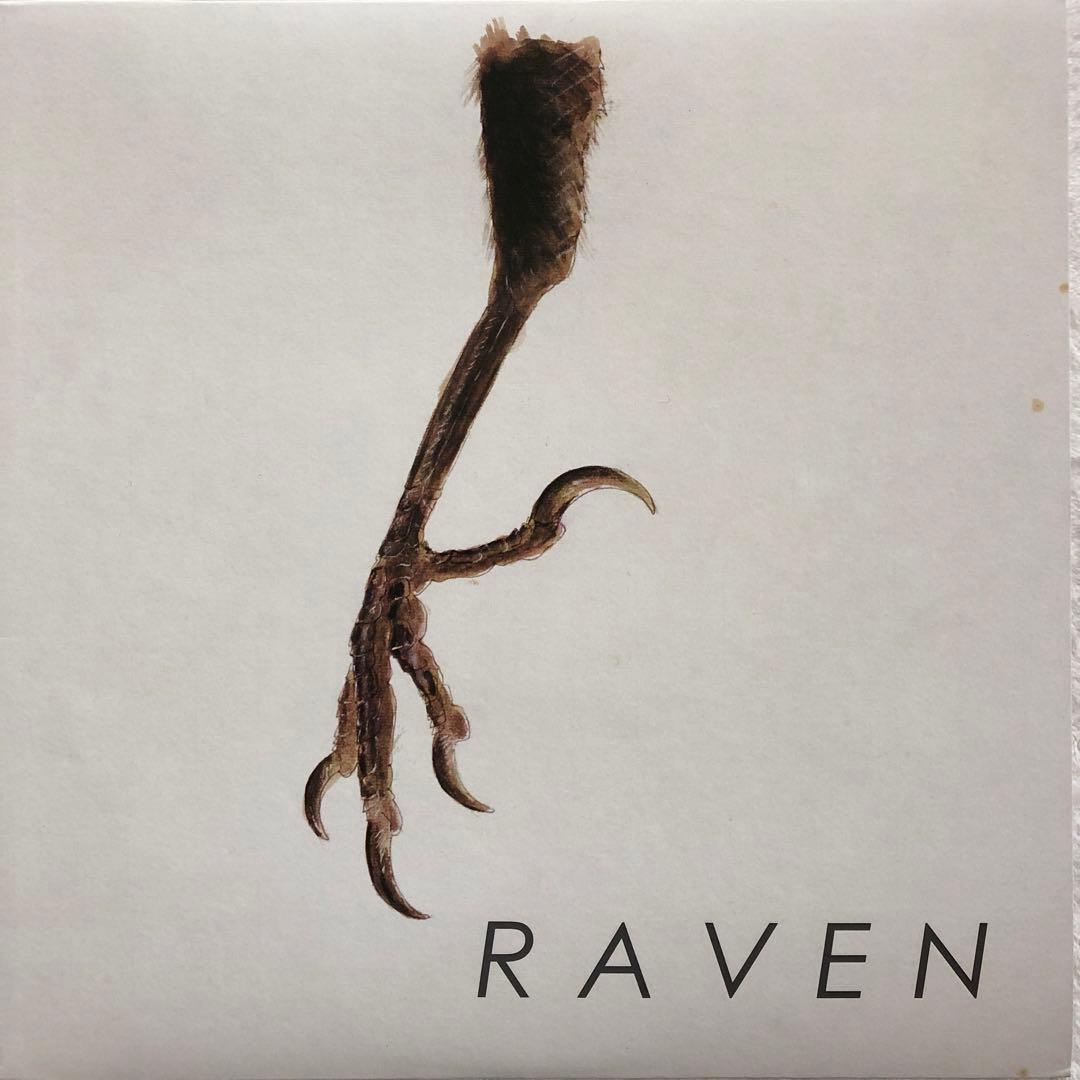 美盤LPステッカー付RAVENレイヴン限り無く赤に近い黒ROSSOロッソ照井利幸