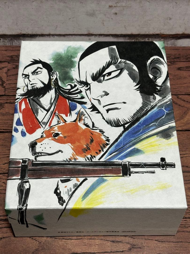 ゴールデンカムイ初回限定版 DVD 4、5、6巻 アニメイト収納BOXセット