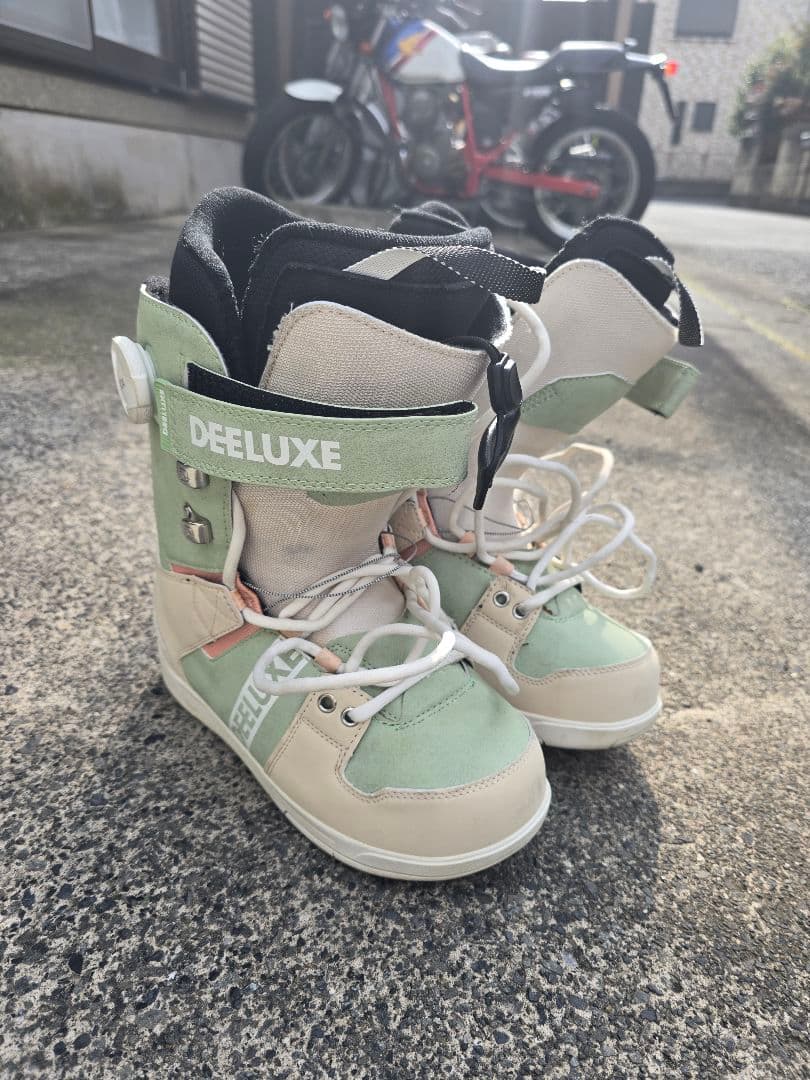 DEELUXE　DNA　スノーボードブーツ グリーン/ホワイト