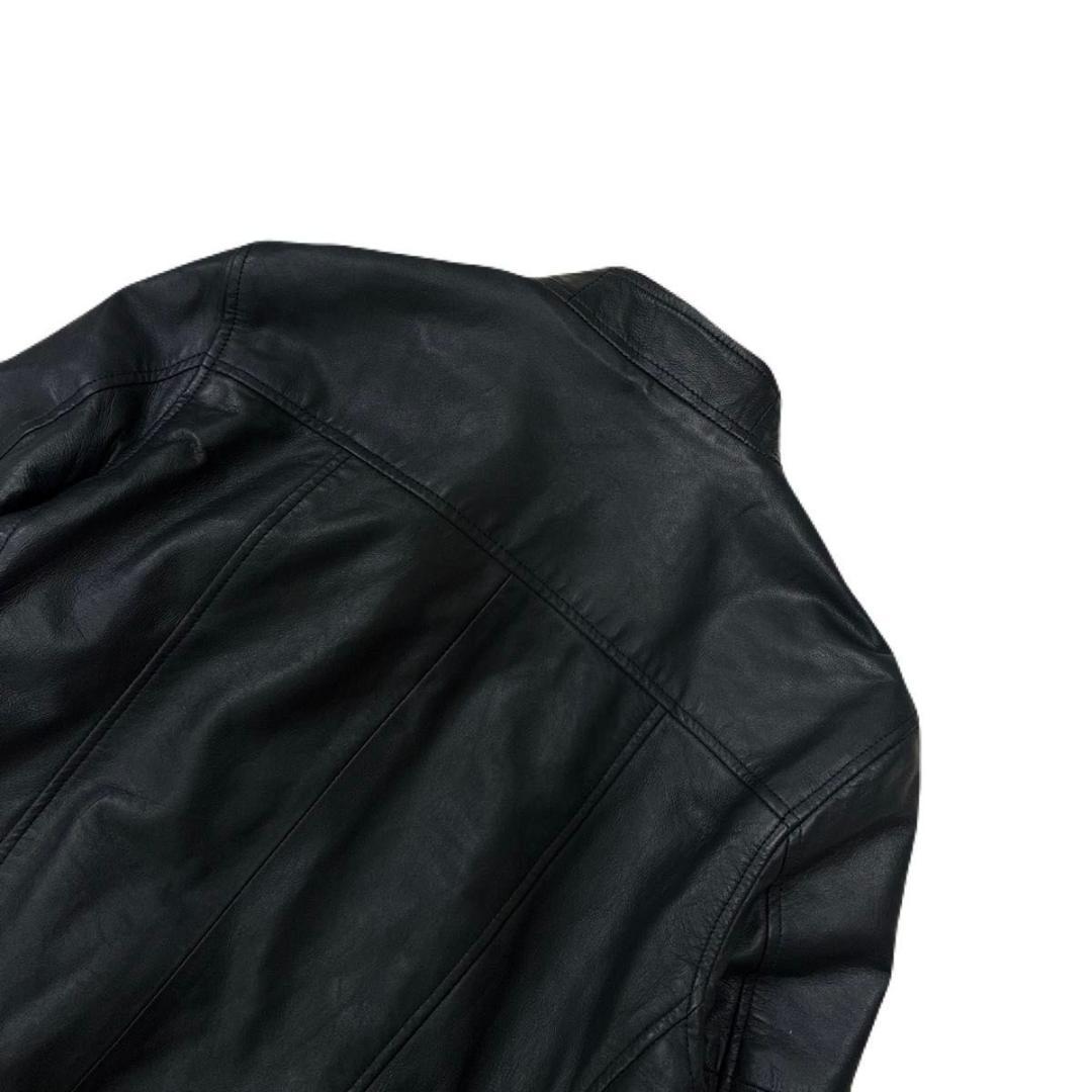 Pixy10　AKM 羊革 レザージャケット シングルライダース