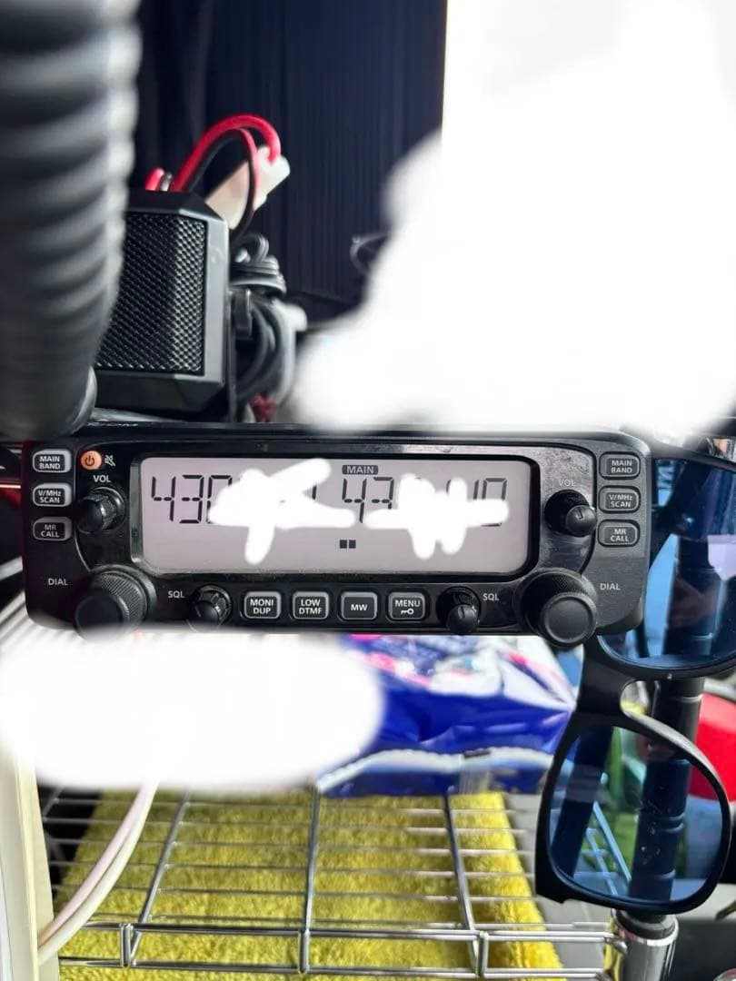 ICOM IC2730 20w機　同軸、アンテナ、スピーカー、ステー　無線機