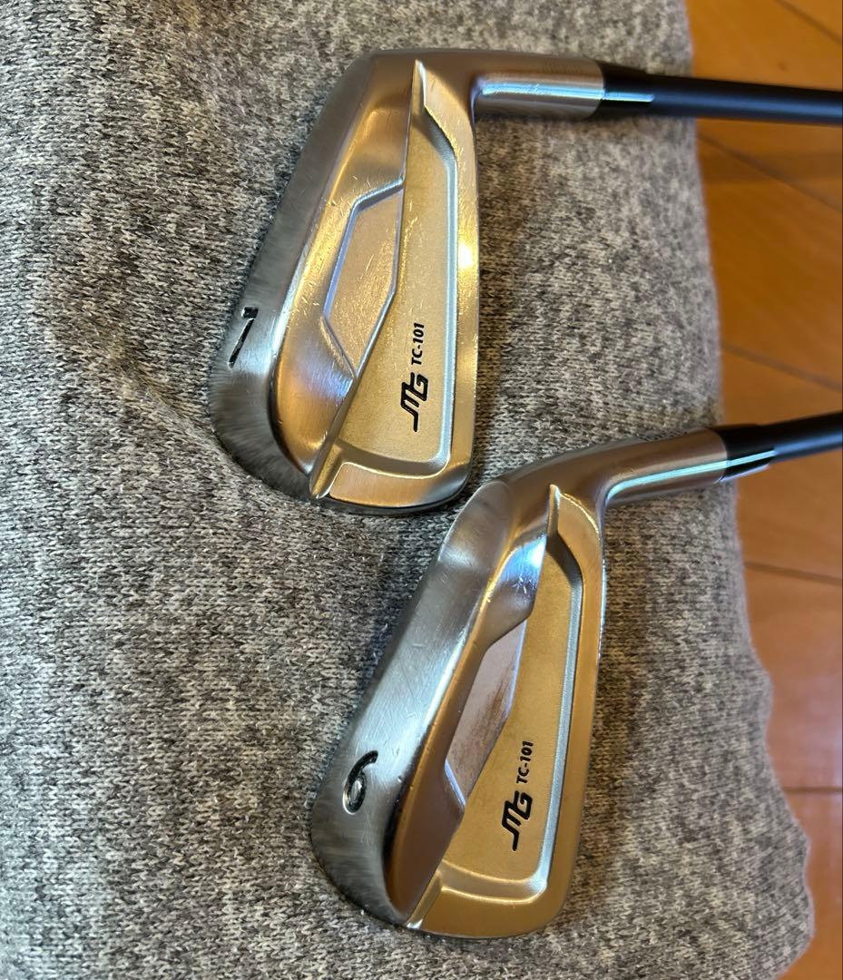 三浦技研 TC-101 アイアンセット　ヘッドカバー付き