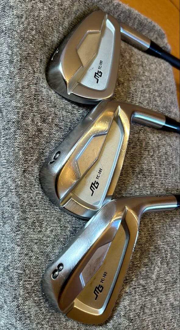 三浦技研 TC-101 アイアンセット　ヘッドカバー付き