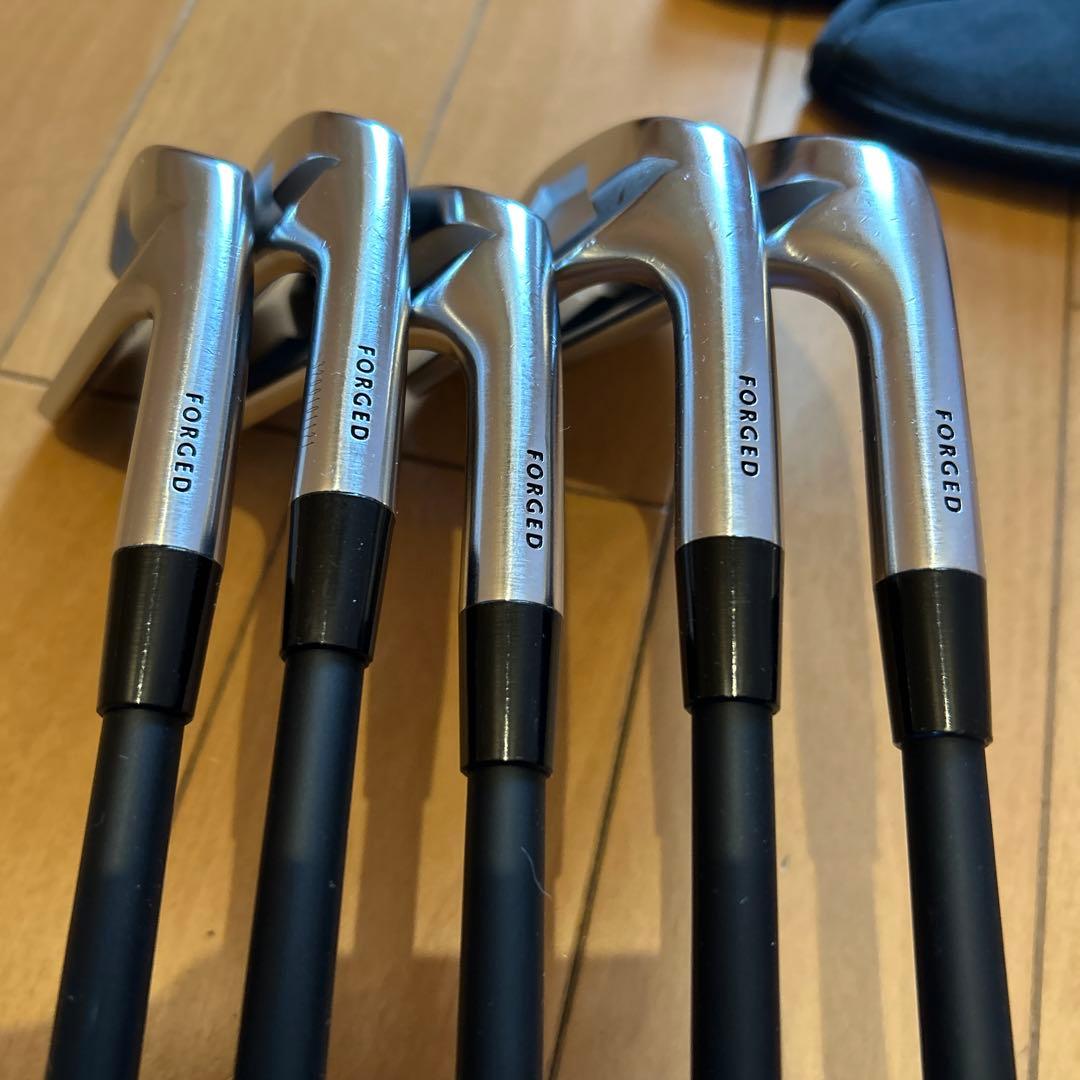 三浦技研 TC-101 アイアンセット　ヘッドカバー付き