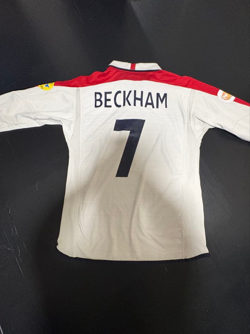ベッカム　イングランド代表ユニフォーム