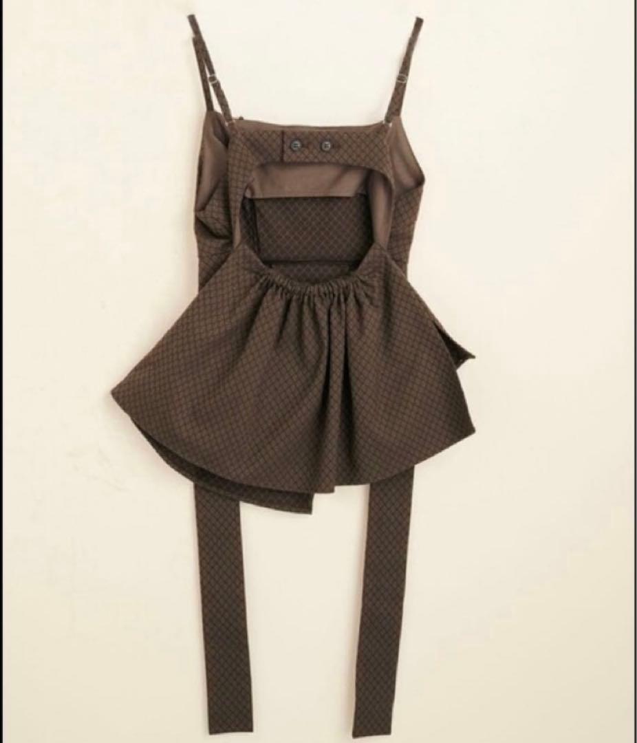 【SETUP】 パブリックトウキョウ ダマスクジャガード ワンピース レディース