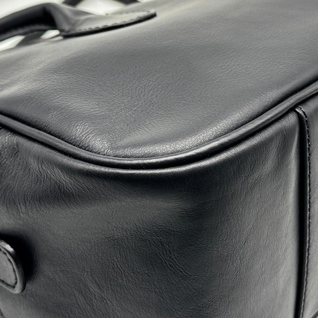 FRAMeWORK AULENTTI 別注ロングハンドルボストン バッグ 黒