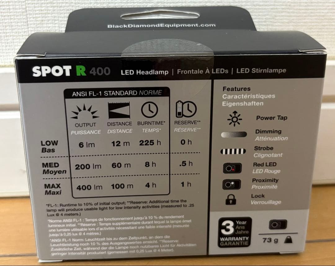  ヘッドライト SPOT 400 新品