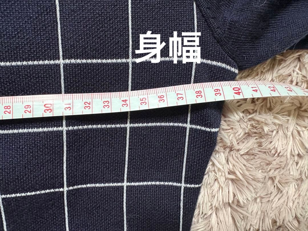 デサントニット上下セット　上S下M ネイビー