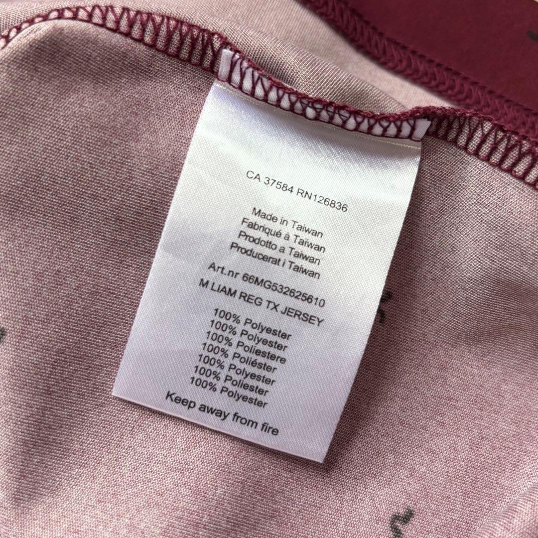 【美品】J.LINDEBERG Ko Olina ブリッジロゴ総柄 ポロシャツ