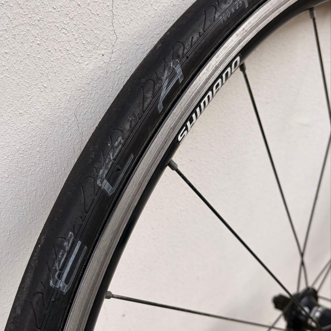 SHIMANO WH-R501 前後セット【10S対応・ミシュランタイヤ付】