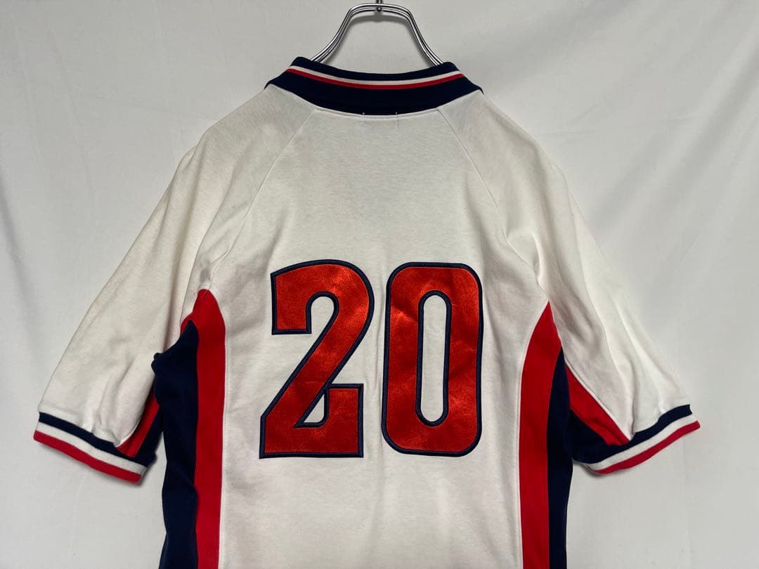 ★中央大学★asics★ユニフォーム★シャツ★バレーボール★20番★学生★XO★