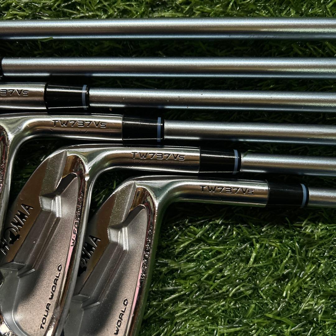 ホンマツアーワールドTW737VS アイアン 5-10番