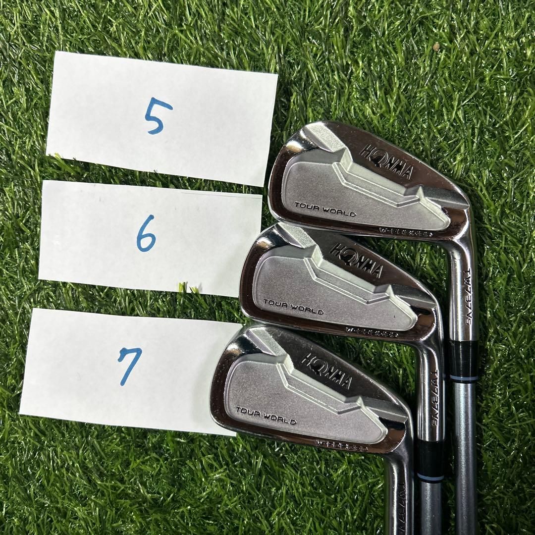 ホンマツアーワールドTW737VS アイアン 5-10番