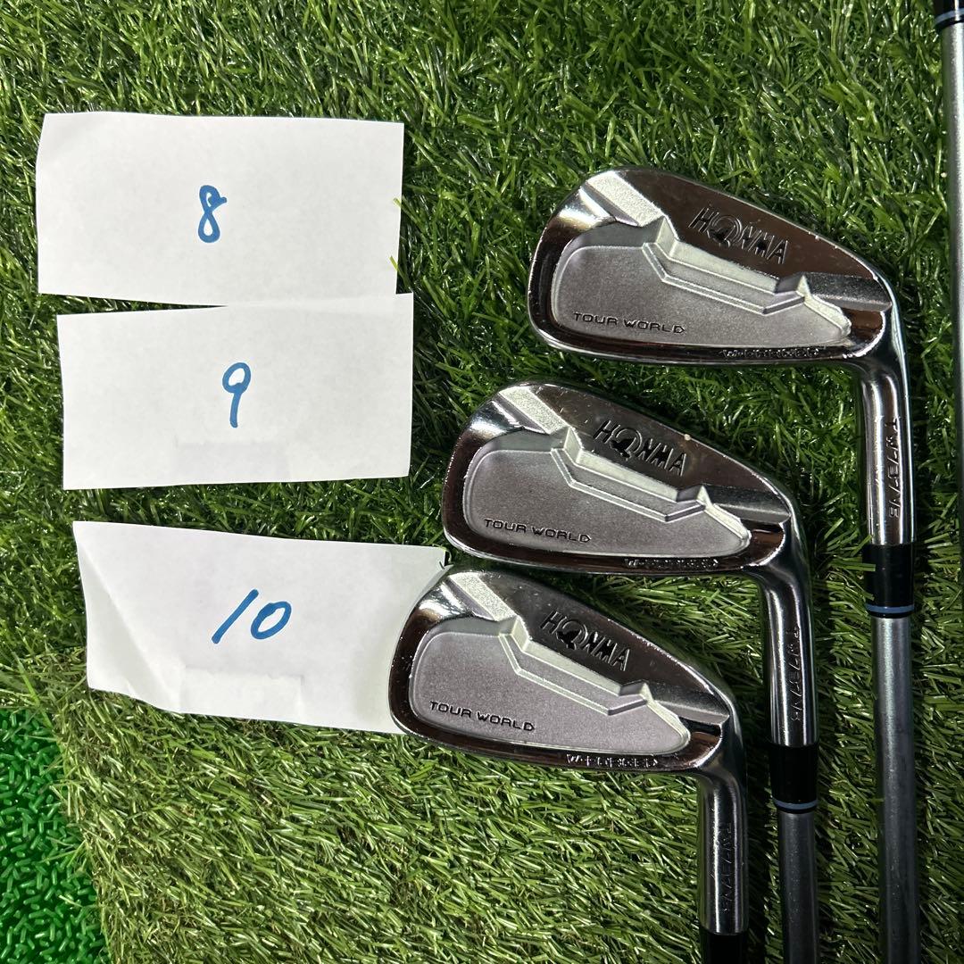 ホンマツアーワールドTW737VS アイアン 5-10番