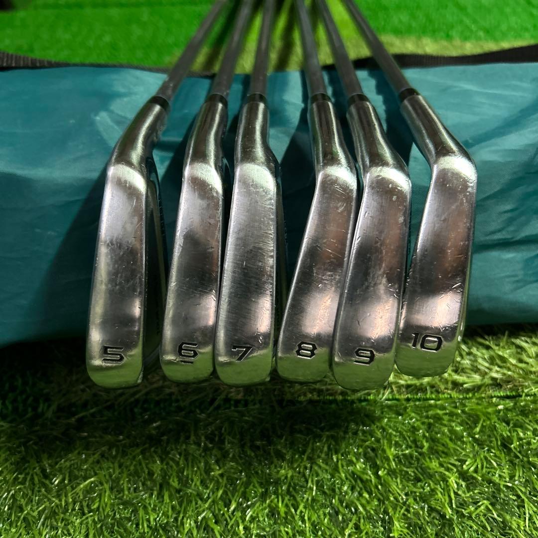 ホンマツアーワールドTW737VS アイアン 5-10番