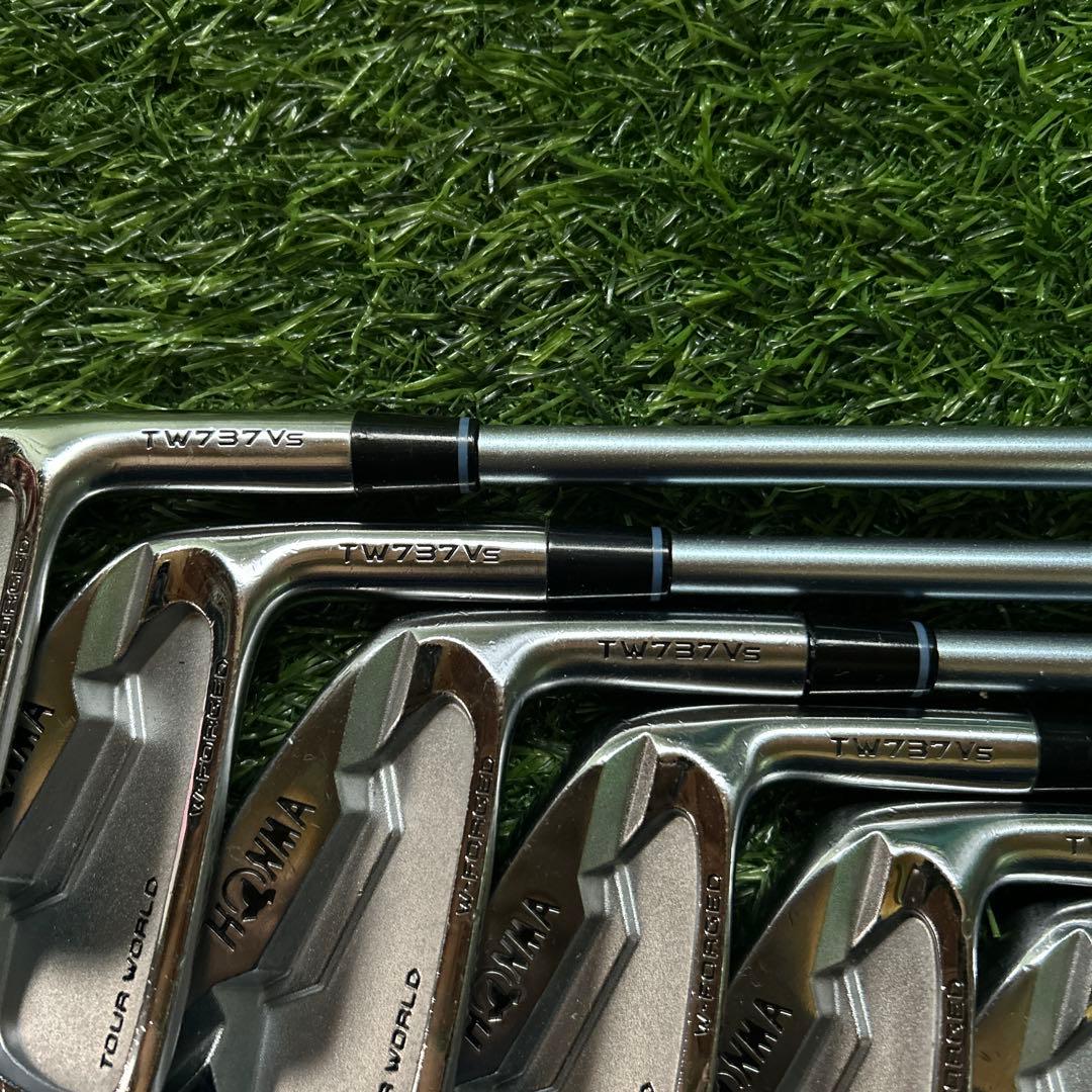 ホンマツアーワールドTW737VS アイアン 5-10番
