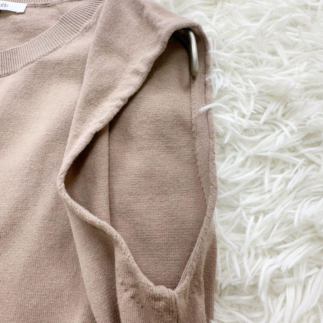 Whim Gazette ウィムガゼット ノースリフレアワンピース コットン