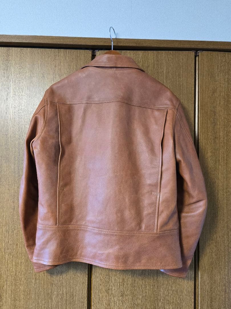 moto motor レザージャケット ダブルライダース　サイズＬ