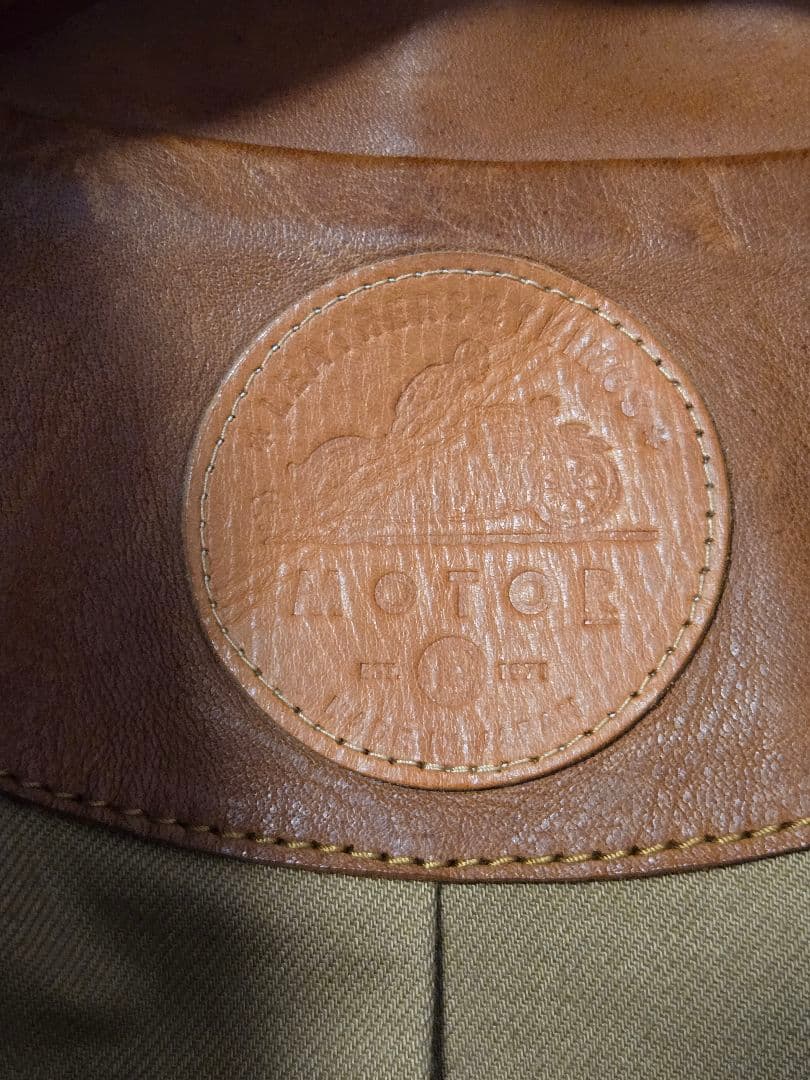 moto motor レザージャケット ダブルライダース　サイズＬ