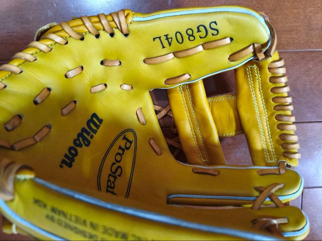 Wilson ProStaff イエローグローブ