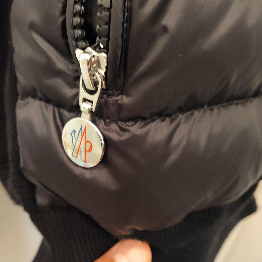 MONCLER モンブラン 黒 ダウンベスト