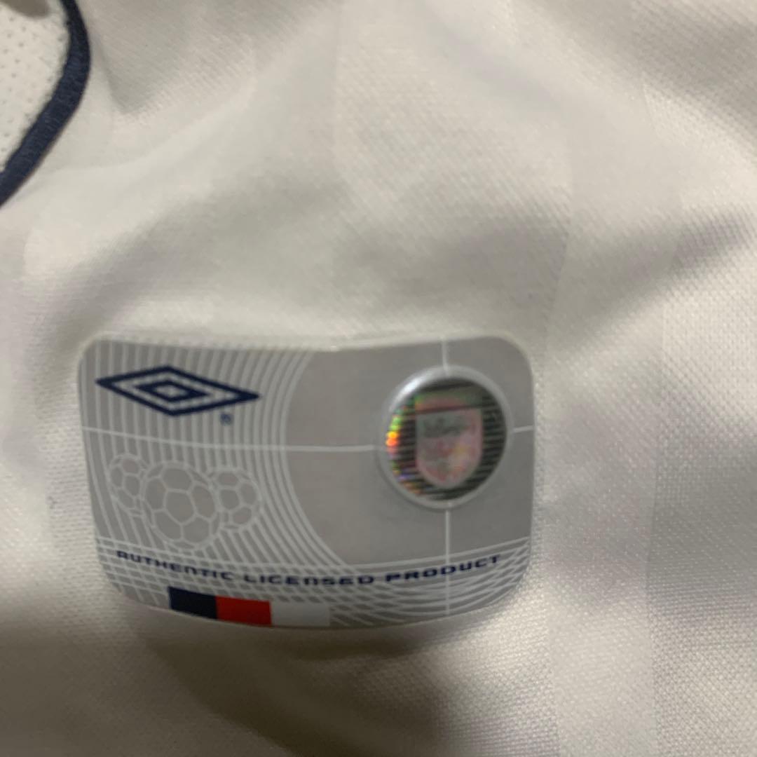 サッカーイングランド代表ユニホームサイズ表記XL