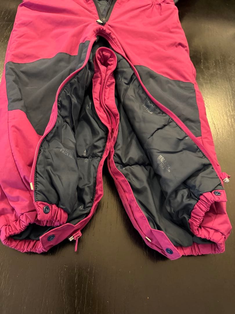 ★スキーウェア ピンク/ネイビー THE NORTH FACE サイズ100★