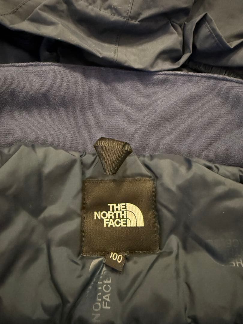 ★スキーウェア ピンク/ネイビー THE NORTH FACE サイズ100★