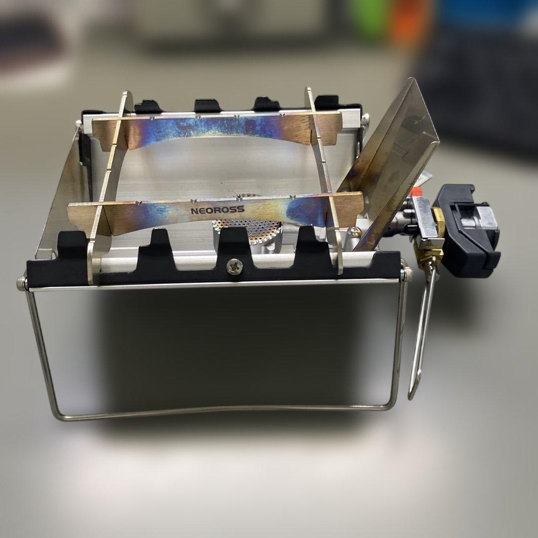 シングルバーナーコンロ 風防付き