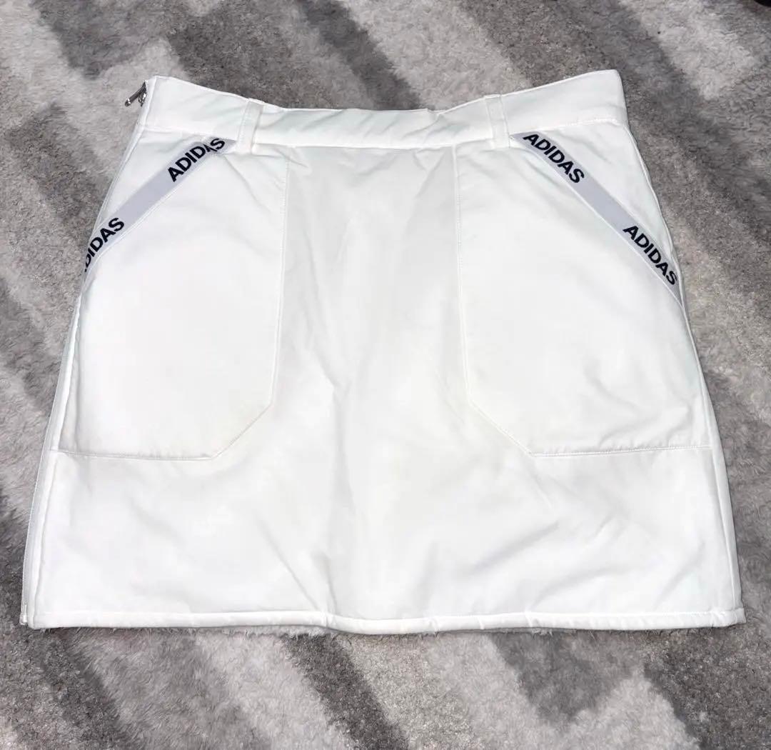 アディダス　リバーシブル　ゴルフスカート　ボアスカート Lレディースゴルフウェア