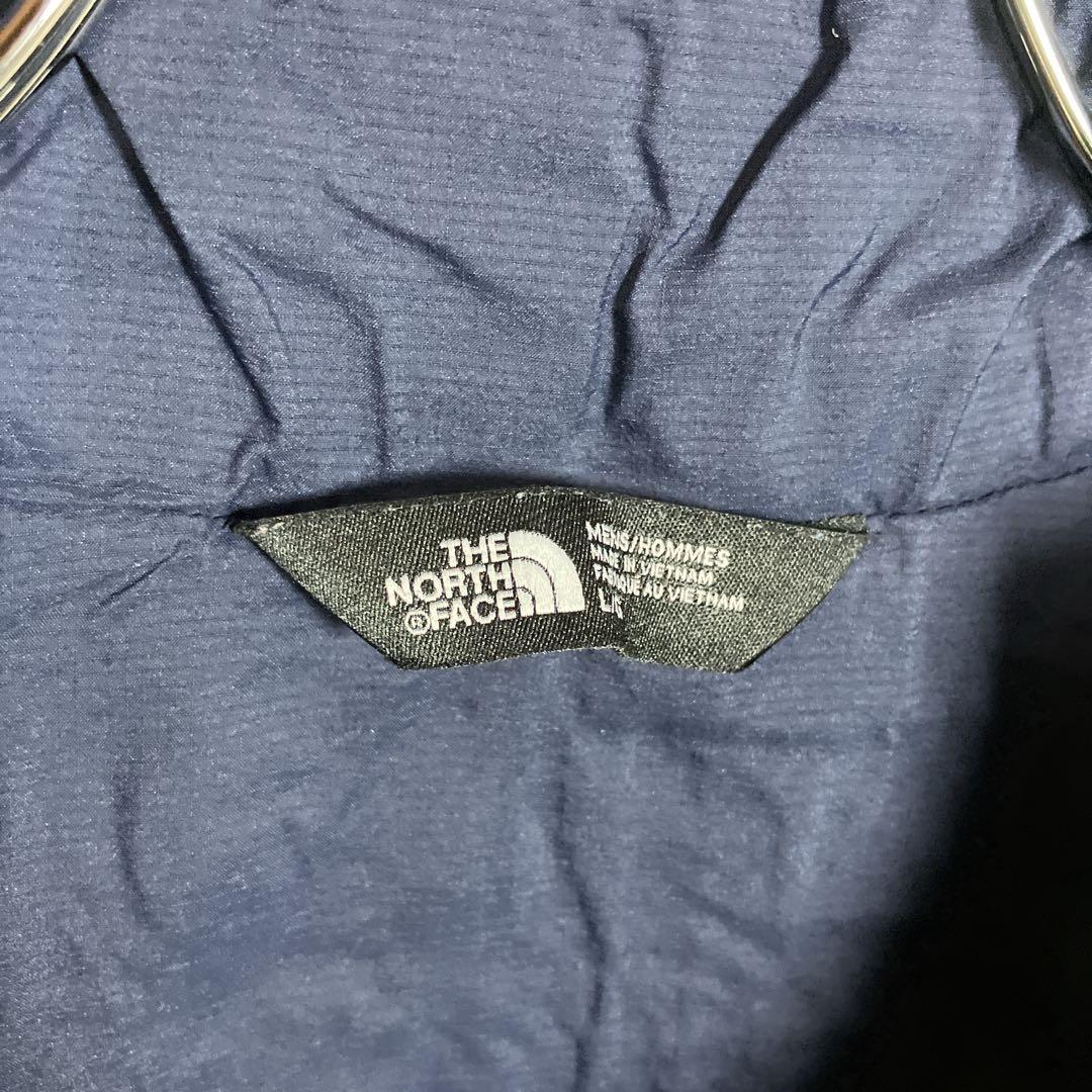 ザノースフェイス　ダウンベスト　ベスト　THERMOBALL 紺色　メンズL