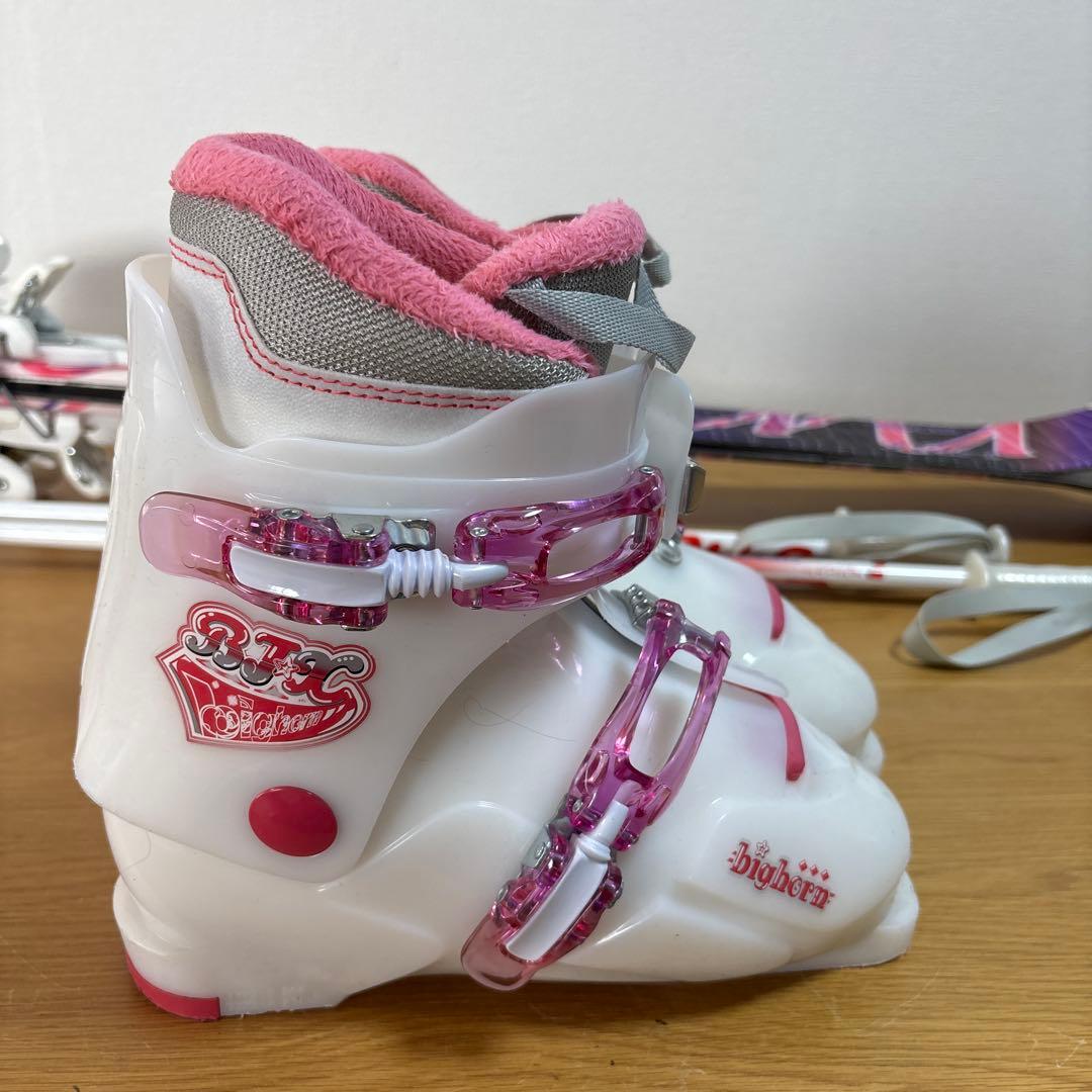 hartジュニアストック付スキーセット117cm 23cm