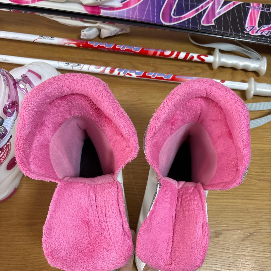 hartジュニアストック付スキーセット117cm 23cm