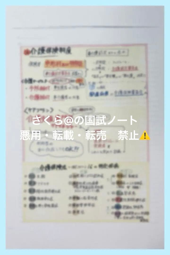 看護【国試対策ノート】【基礎】+【病態】A4サイズ余白あり！勉強・暗記に大活躍！
