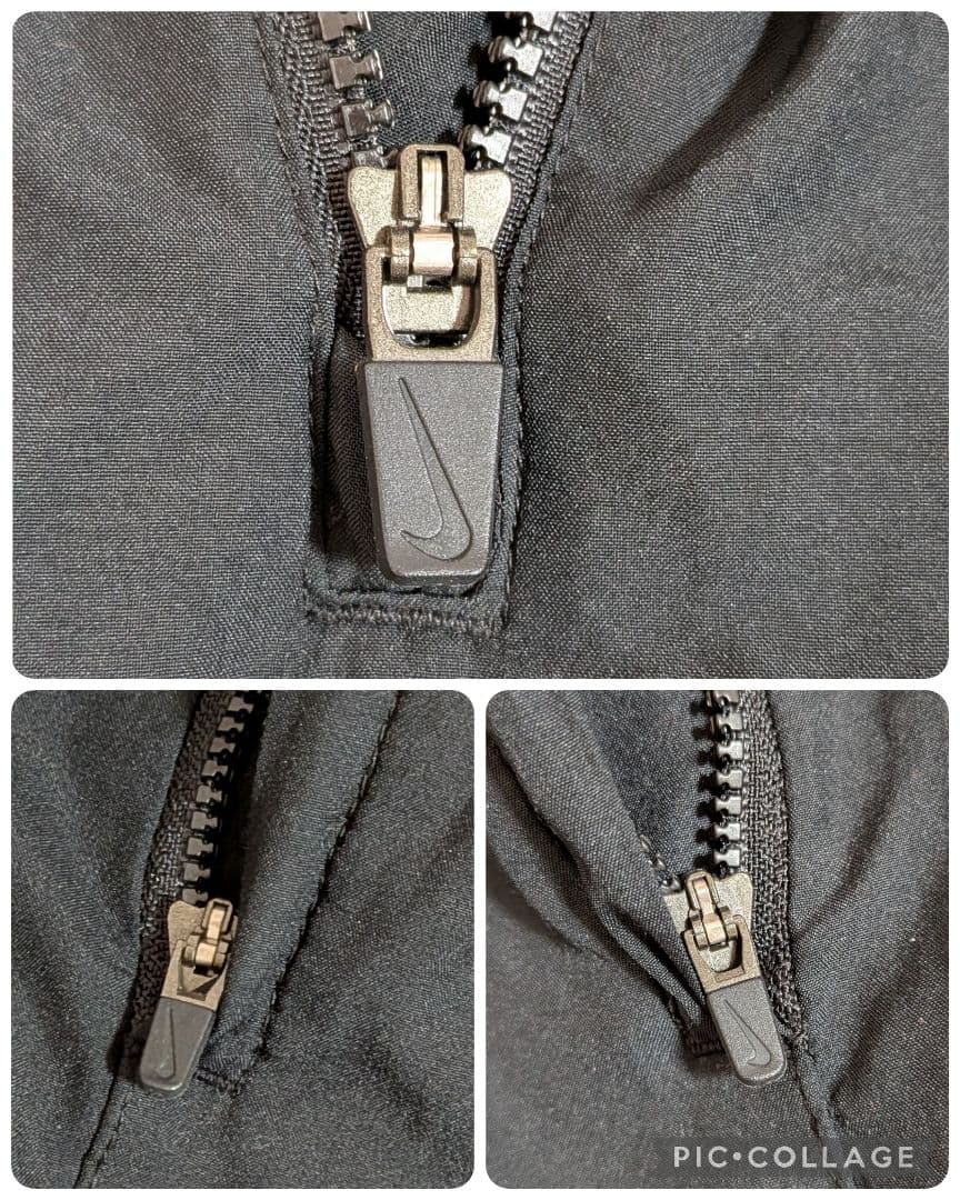 【希少】NIKE GOLF プルオーバージャケット 中綿 ハーフジップ／刺繍ロゴ