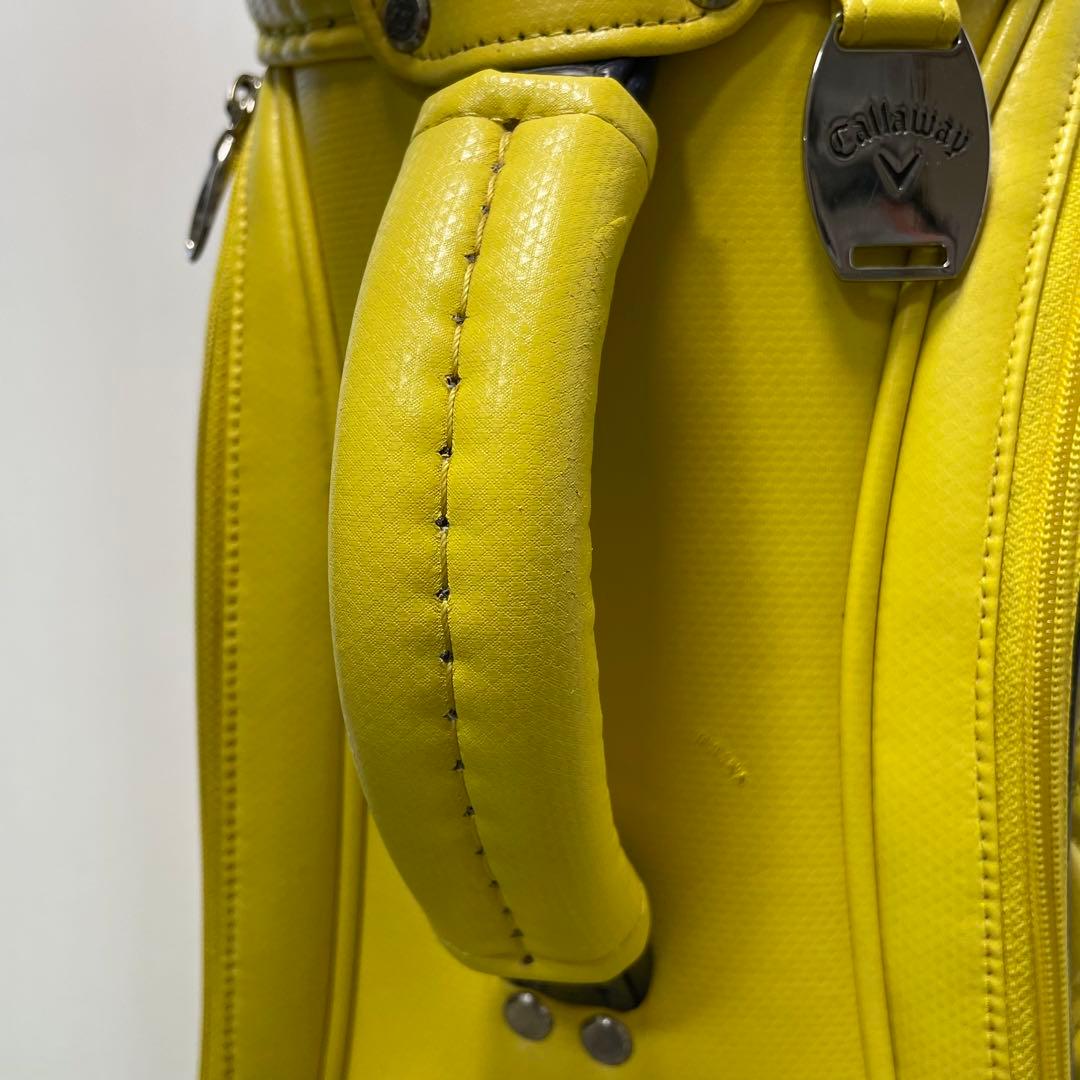 Callaway キャディバッグ 黄色 レディース コンパクトモデル ゴルフ